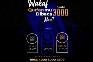 Dibutuhkan Wakaf Qur’an Untuk 3.000 Santri RQ PPA & RTP