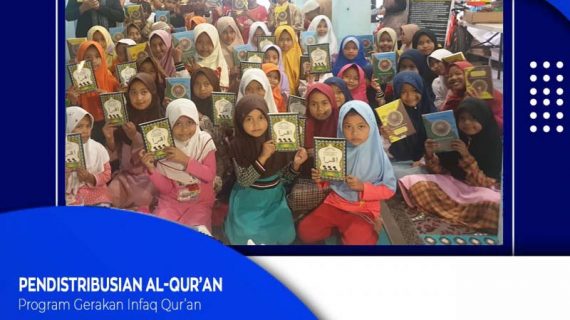 Distribusi Program Infaq & Wakaf Qur’an