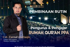 Meeting Pembinaan Pengurus & Pengajar Rumah Quran PPA
