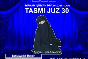 Tasmi’ Al-Qur’an Juz 30 Bersama Santri Rumah Qur’an PPA Pagar Alam