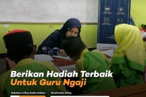 BERIKAN HADIAH TERBAIK UNTUK GURU NGAJI