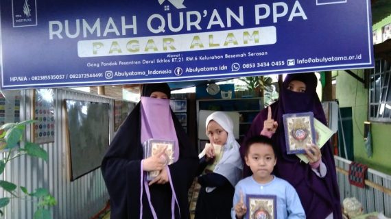 Distribusi Program Infak Qur’an Ke RQ PPA Pagar Alam