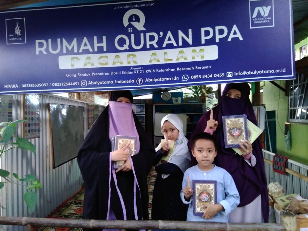Distribusi Program Infak Qur'an Ke RQ PPA Pagar Alam