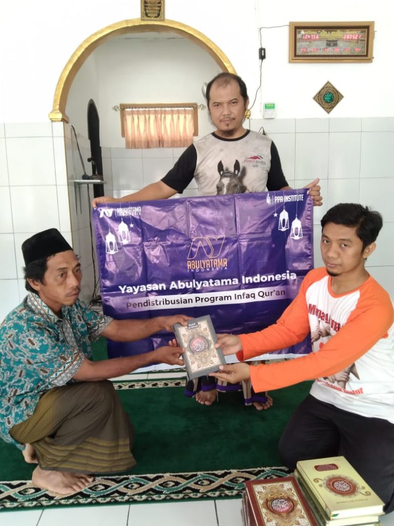 Distribusi Program Infak Qur'an Ke RQ PPA Ciamis Pangandaran