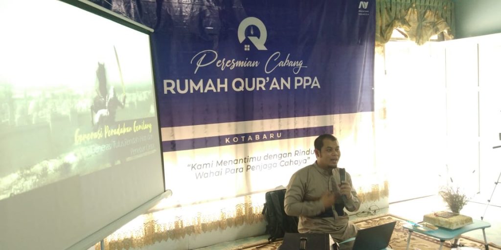 Peresmian Rumah Qur'an PPA Kota Baru