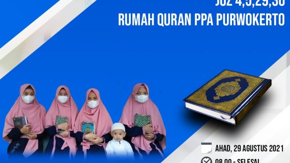 Tasmi’ Al-Qur’an Santri Rumah Qur’an PPA Purwokerto