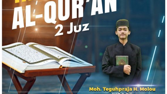 Tasmi Quran 2 Juz Bersama Ananda : Moh Teguhpraja H Molou