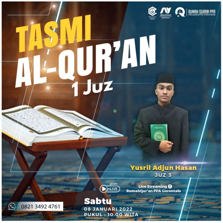 Tasmi Quran 1 Juz Bersama : Yusril Adjun Hasan
