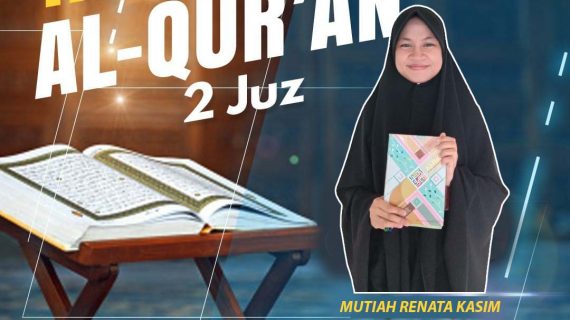 Tasmi Quran 2 Juz Bersama Mutiah Renata Kasim Santri RQ PPA Gorontalo