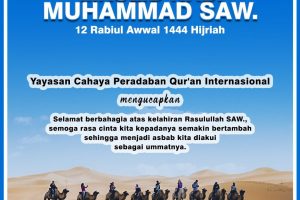 Selamat Memperingati Maulid Nabi Muhammad SAW