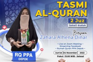 Tasmi’ Al-Qur’an 2 Juz : Zahara Alhena Dinar