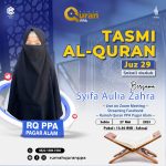 Tasmi Al Quran Juz 29 : Syifa Aulia Zahra