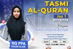 Tasmi Al Quran 1 Juz : Kholishotin Arifah