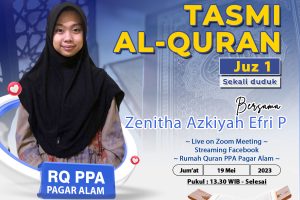 Tasmi Al Quran 1 Juz : Zenitha Azkiyah Efri Putri