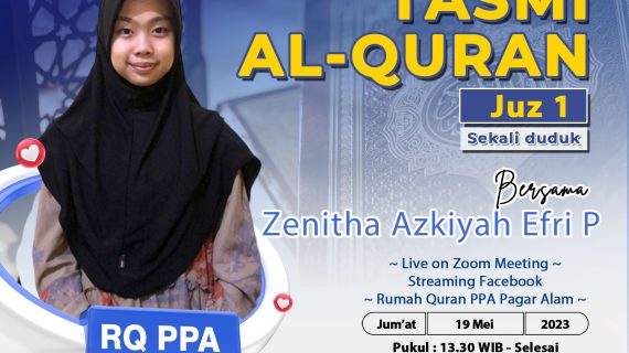 Tasmi Al Quran 1 Juz : Zenitha Azkiyah Efri Putri
