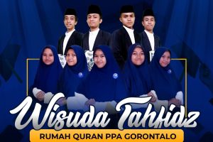 Wisuda Santri Tahfidz RQ PPA Gorontalo Angkatan 2