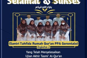 Ujian Santri RQ PPA Gorontalo