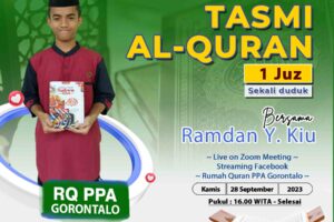 Tasmi Qur’an 1 Juz : Ananda Ramdan Y. Kiu