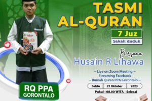 Tasmi Qur’an 7 Juz : Ananda Husain R Lihawa