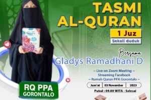 Tasmi Qur’an 1 Juz : Gladys Ramadhani D Akbar