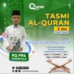 Tasmi Qur’an 2 Juz Ananda : Hudzaifah Algivari R