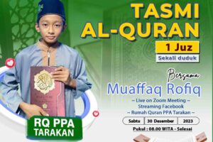 Tasmi’ Al-Qur’an 1 Juz : Muaffaq Rofiq