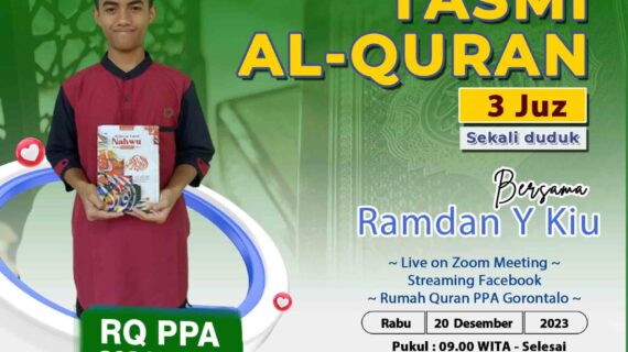 Tasmi Qur’an 3 Juz : Ananda Ramdan Y Kiu