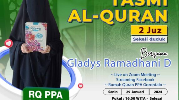 Tasmi Quran 2 Juz : Gladys Ramadhani Duyo Liputo