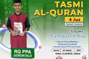 Tasmi Qur’an 4 Juz : Ananda Ramdan Y Kiu