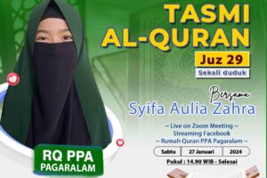 Tasmi Al Quran Juz 29 : Ananda Syifa Aulia Zahra