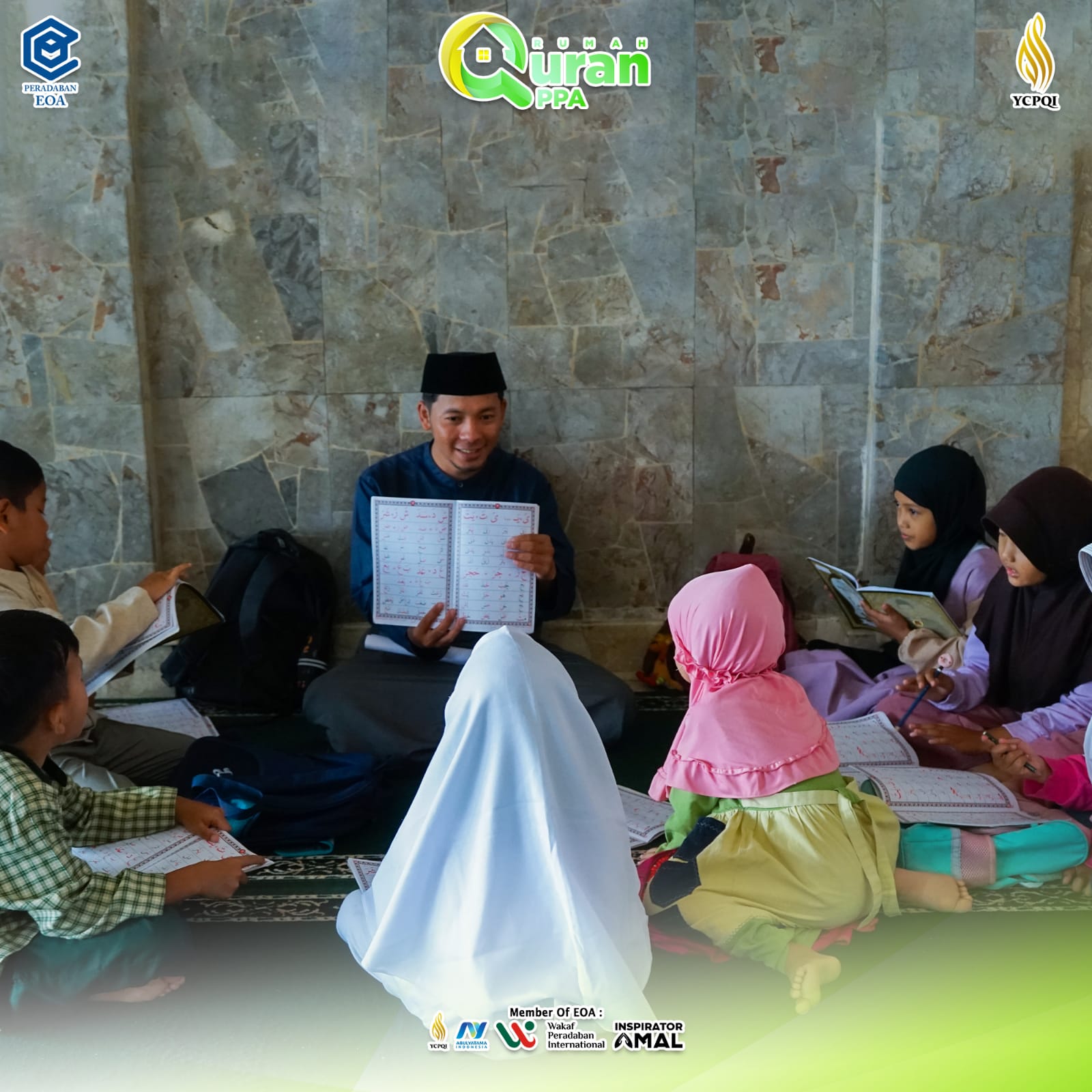 Kegiatan Belajar Mengajar Rumah Qur'an PPA Jatinangor
