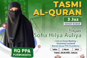 Tasmi Qur’an 3 Juz Sekali Duduk : Ananda Sofia Hilya Auliya