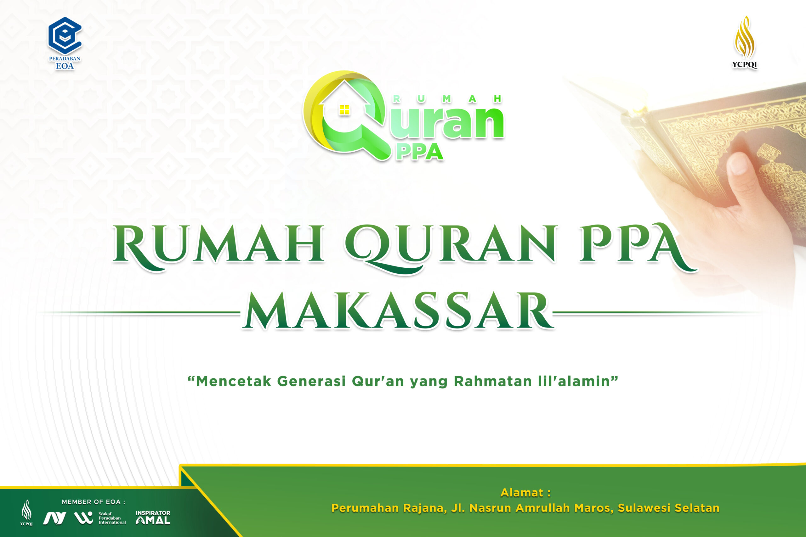 Peresmian Rumah Quran PPA Cabang Makasar