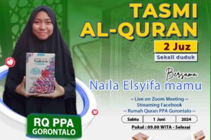 Tasmi Qur’an 2 Juz sekali Duduk : Naila Elsyifa Mamu