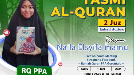 Tasmi Qur’an 2 Juz sekali Duduk : Naila Elsyifa Mamu