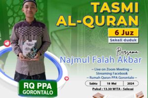 Tasmi Qur'an 6 Juz : Najmul Falah Akbar Putra Rivai
