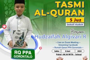 Tasmi Qur’an 5 Juz : Ananda Hudzaifah Algivari R