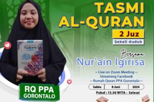 Tasmi Qur’an 2 Juz : Ananda Nur’ain Igirisa