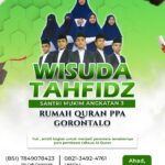 Wisuda Tahfidz Santri Mukim angkatan 3 Rumah Quran PPA Gorontalo