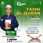 Tasmi’ Al-Qur’an 1 Juz Sekali Duduk : Ananda Farel Ismayadi