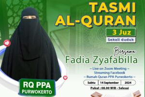 Tasmi Qur'an 3 Juz : Ananda Fadia Zyafabilla