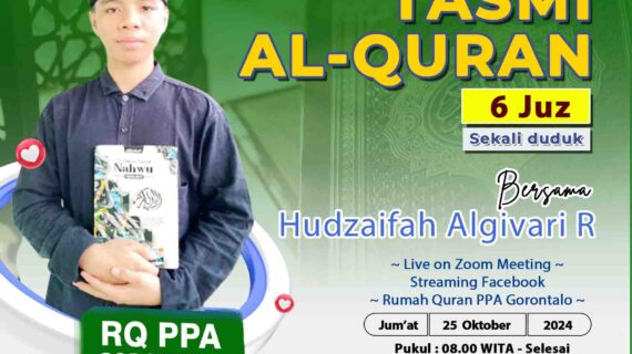 Tasmi Quran 6 Juz Ananda : Hudzaifah Algivari Robot