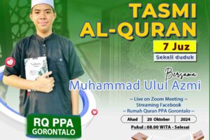 Tasmi Qur'an 7 Juz Ananda : Muhammad Ulul Azmi Kasim