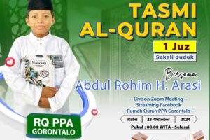 Tasmi Qur'an 1 Juz Sekali Duduk : Abdul Rohim H Arasi