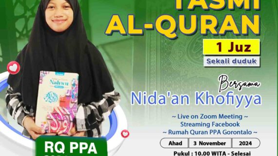 Tasmi Quran 1 Juz Ananda : Nida’an Khofiyya