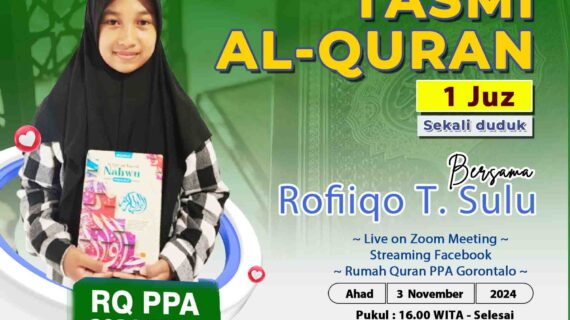 Tasmi Quran 1 Juz Ananda : Rofiiqo T Sulu