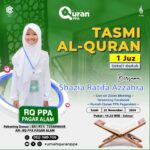 Tasmi Quran 1 Juz Sekali Duduk Ananda : Shazia Ratifa Azzahra