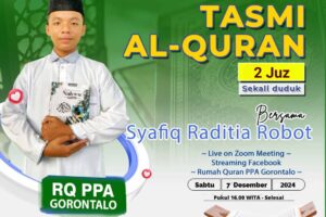 Tasmi Qur'an 2 Juz Sekali Duduk : Syafiq Raditia Robot