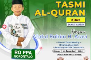 Tasmi Quran 2 Juz Sekali Duduk : Abdul Rohim H Arasi