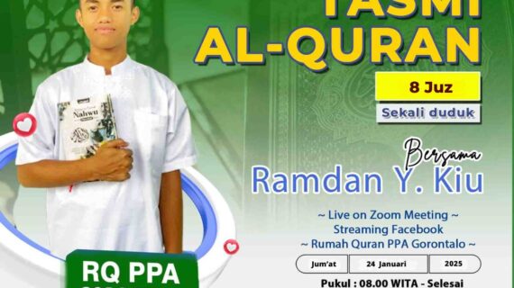 Tasmi Al Quran 8 Juz Sekali Duduk : Ananda Ramdan Y Kiu